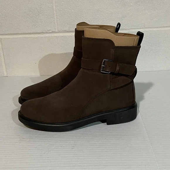 ECCO Metropole Amsterdam Women's Leather Waterproof Boot EU38/US 7-7.5 Coffee - Picture 6 of 12